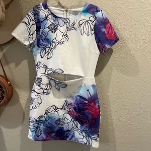 Tobi Cut-out stomach dress